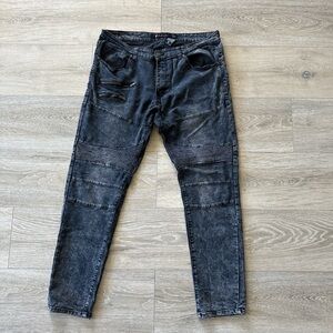 Rocawear Jeans Mens 36 Slim Fit Blue Stretch Denim Pants Adult